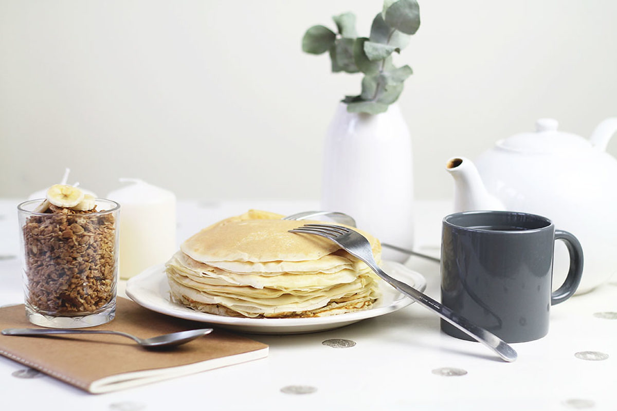 Douces crêpes sans gluten à la fleur d'oranger - Recette - Miss Blemish x Le journal de Saxe