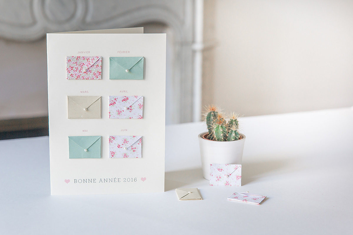 DIY carte de voeux personnalisée avec citations motivantes - développement personnel