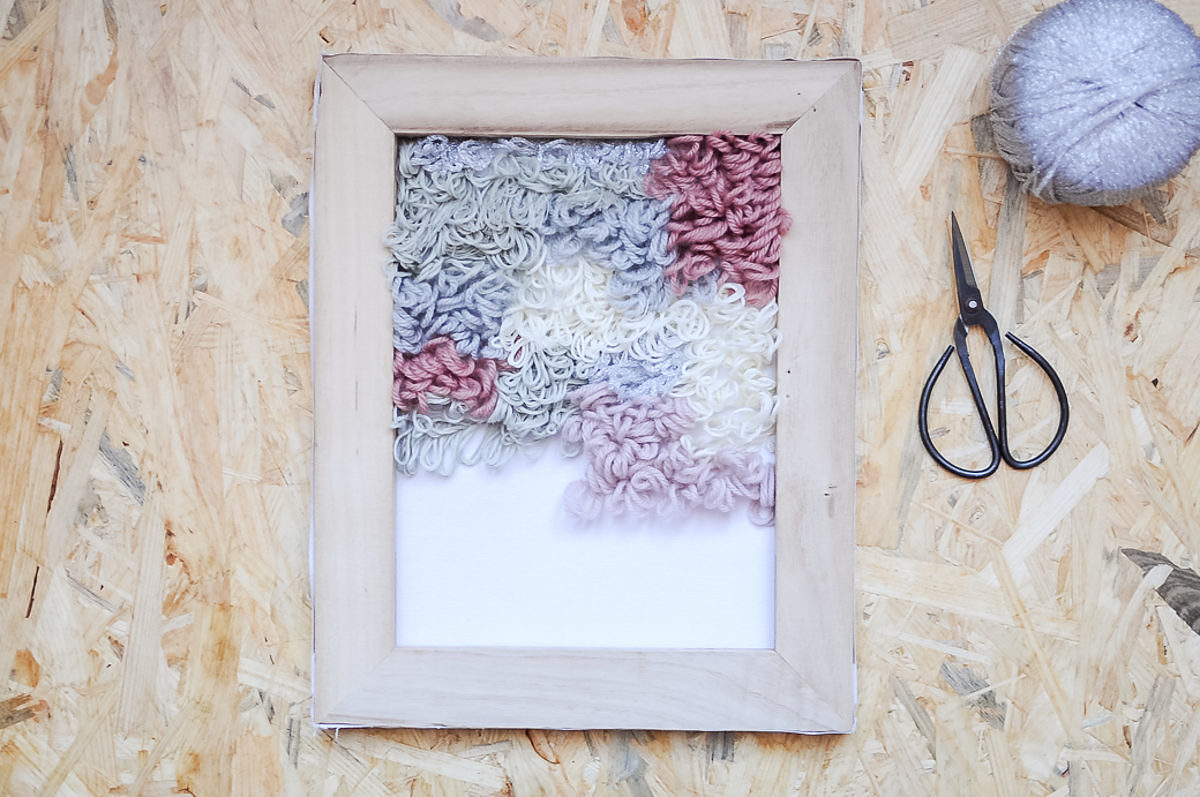 tenture laine diy weaving easy