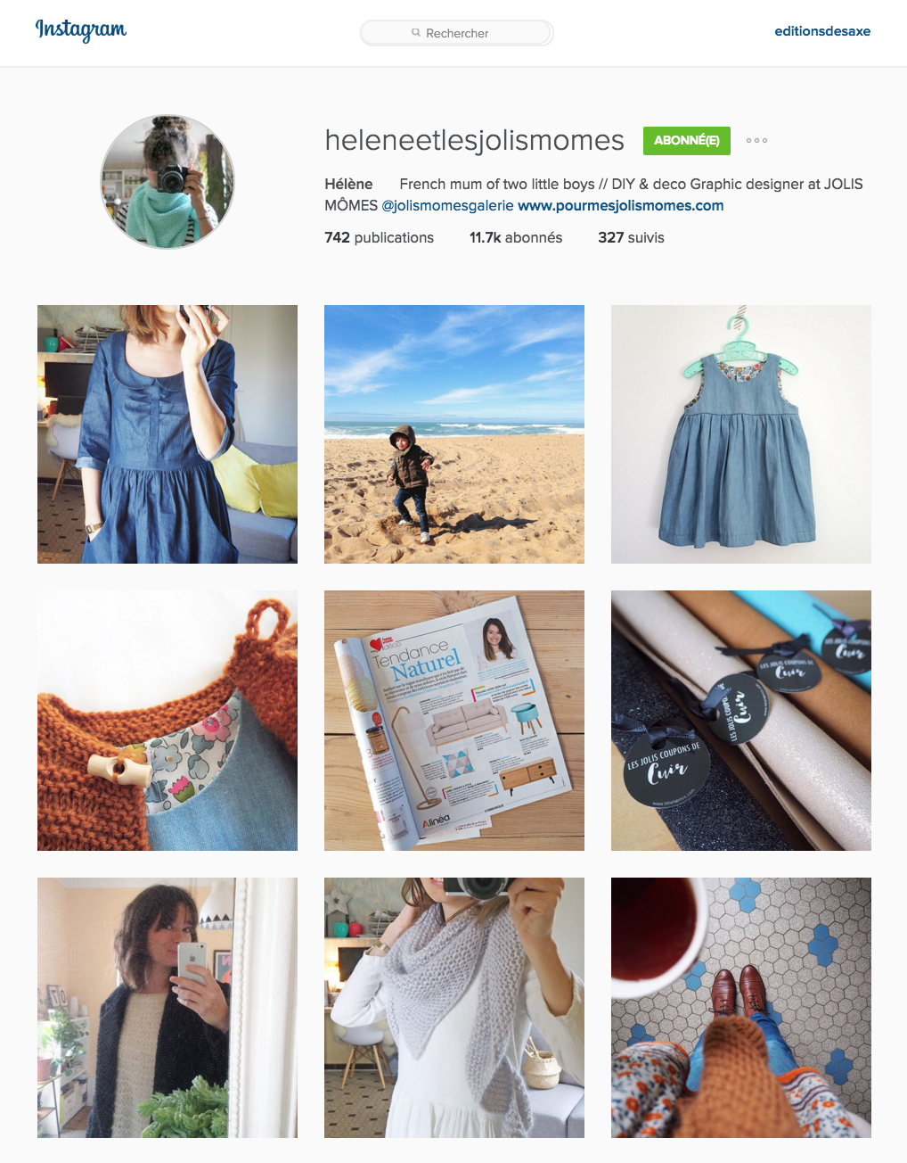 ig helene et les jolis momes