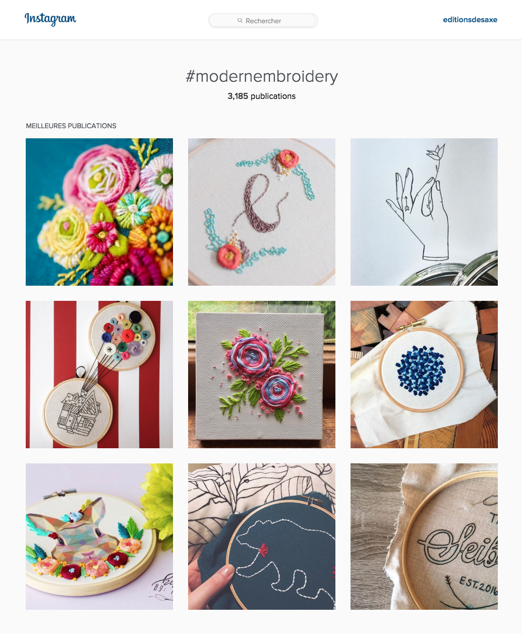 #modernembroidery