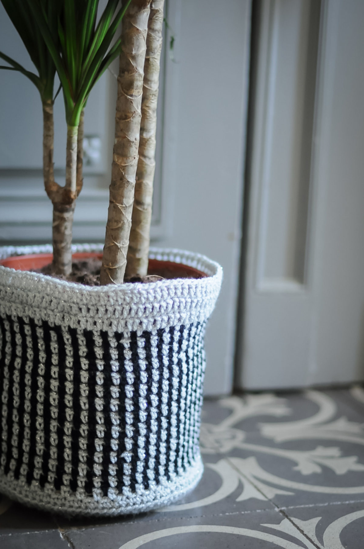 cache pot crochet tuto