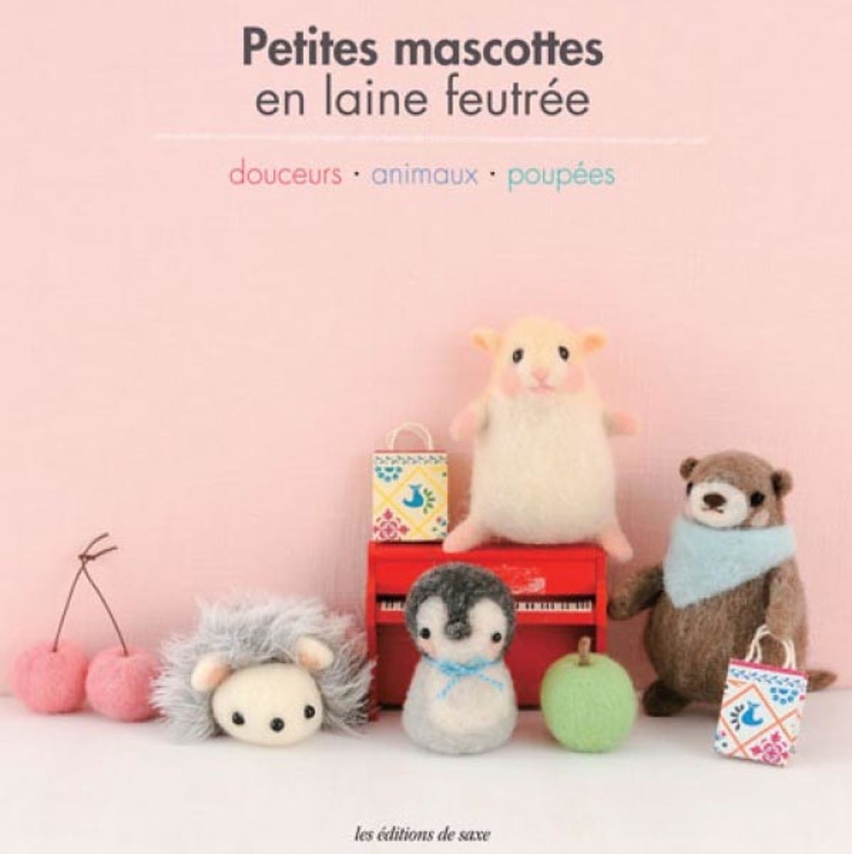 petites mascottes en laine feutree