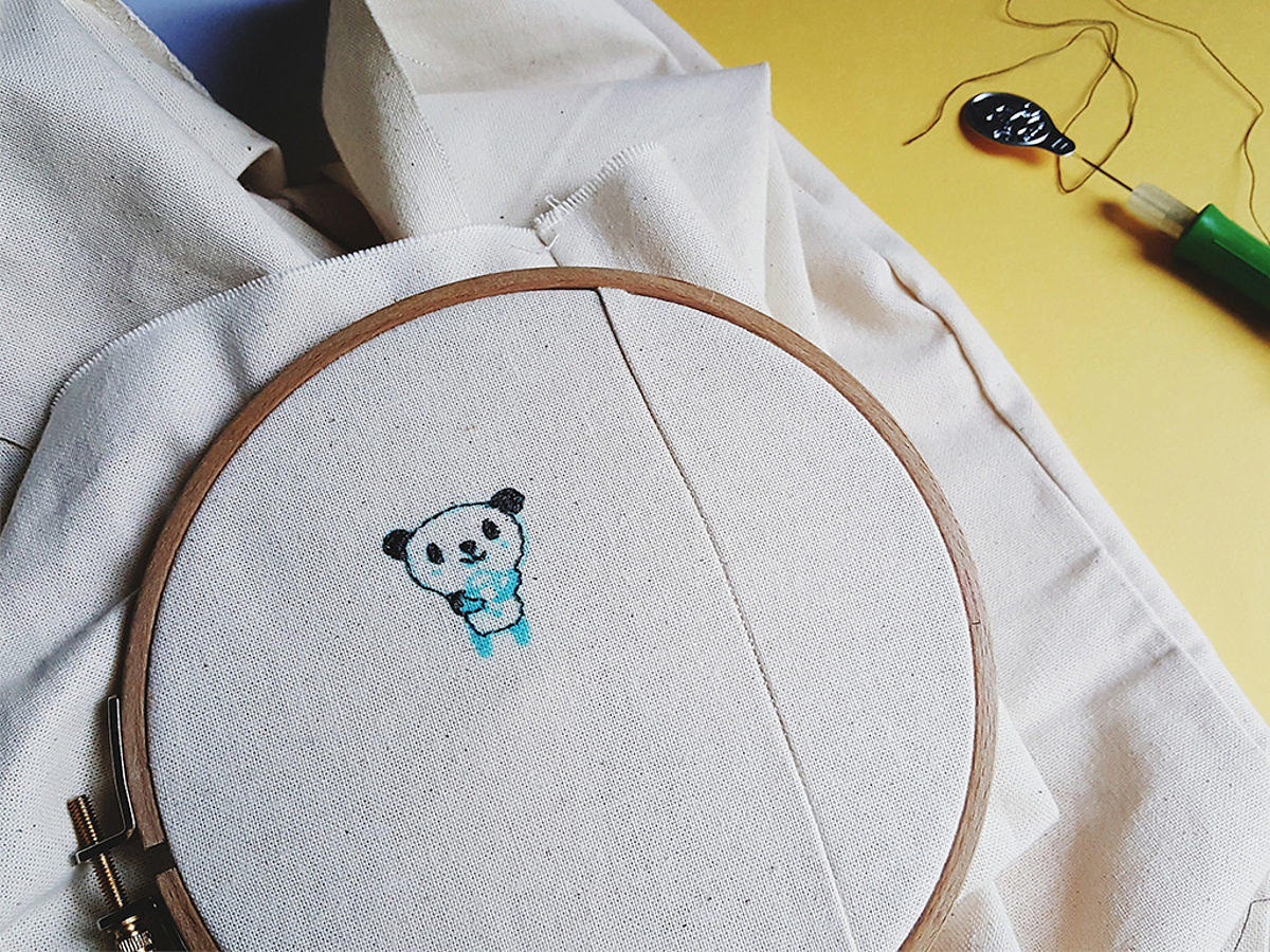 WIP-Broderie-Panda