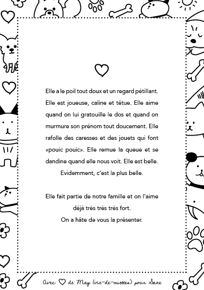 Faire par pour chien par May (vie-de-miettes)