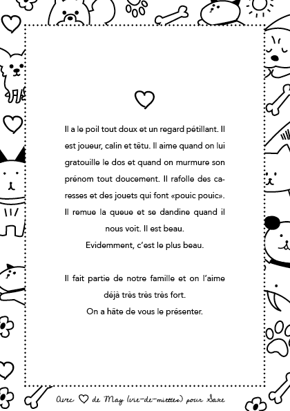 Faire par pour chien par May (vie-de-miettes)