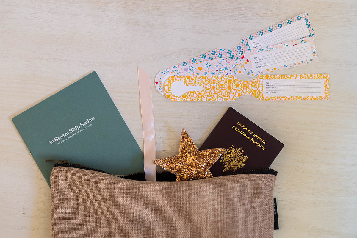 Etiquettes de voyages à imprimer par Vie de miettes