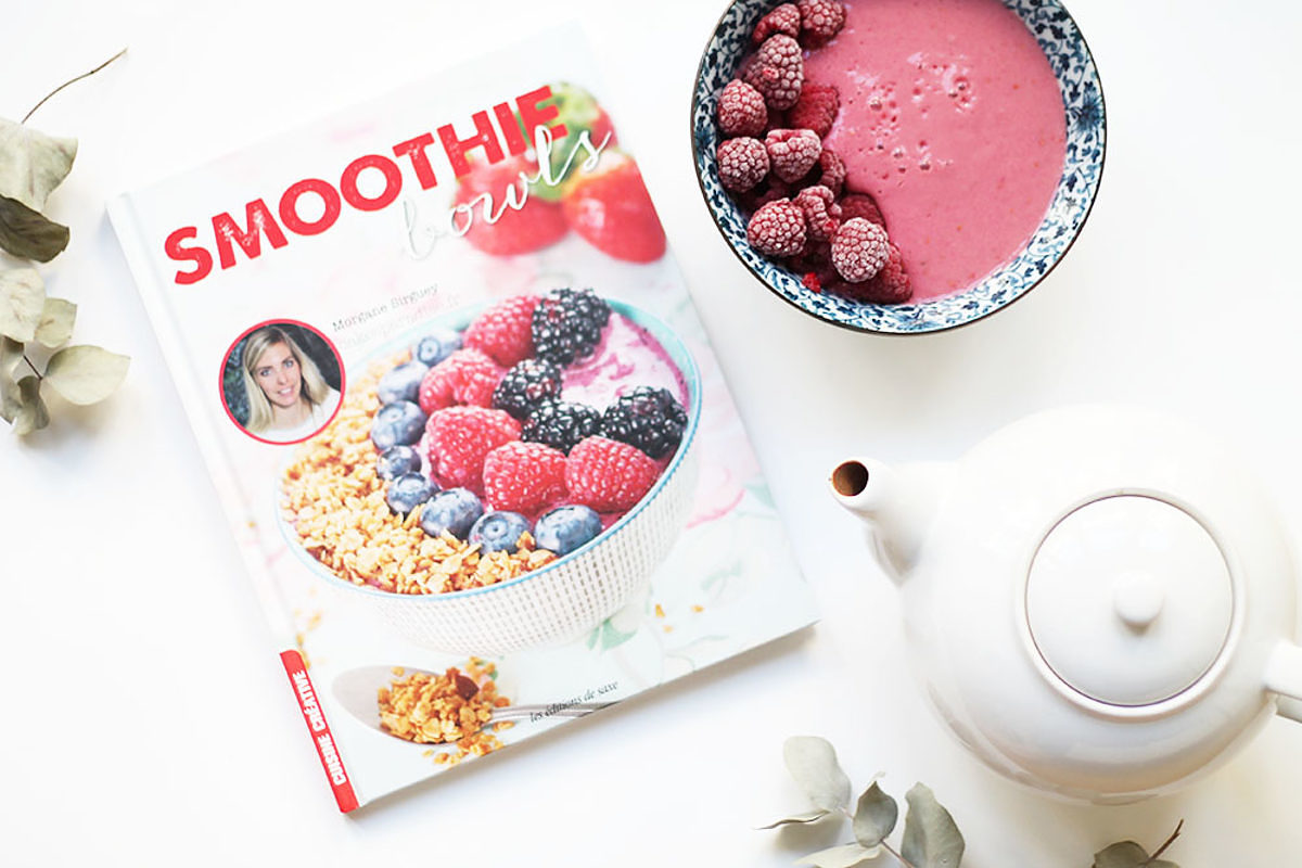 Smoothie bowl framboise melon fleur d'oranger - Le journal de Saxe x Miss Blemish