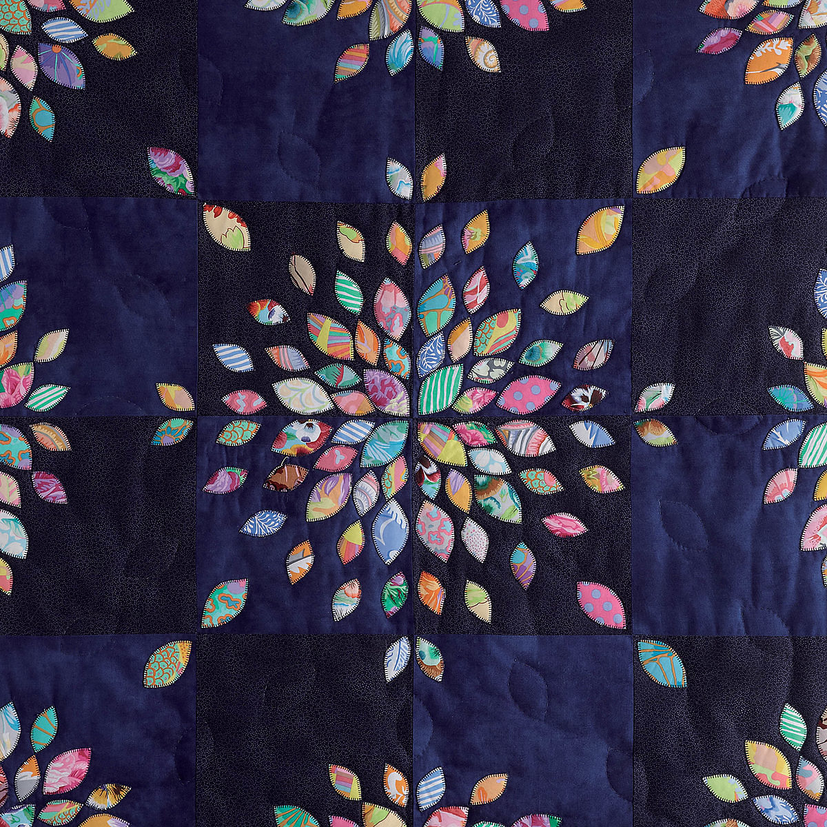 patchwork et applique brode