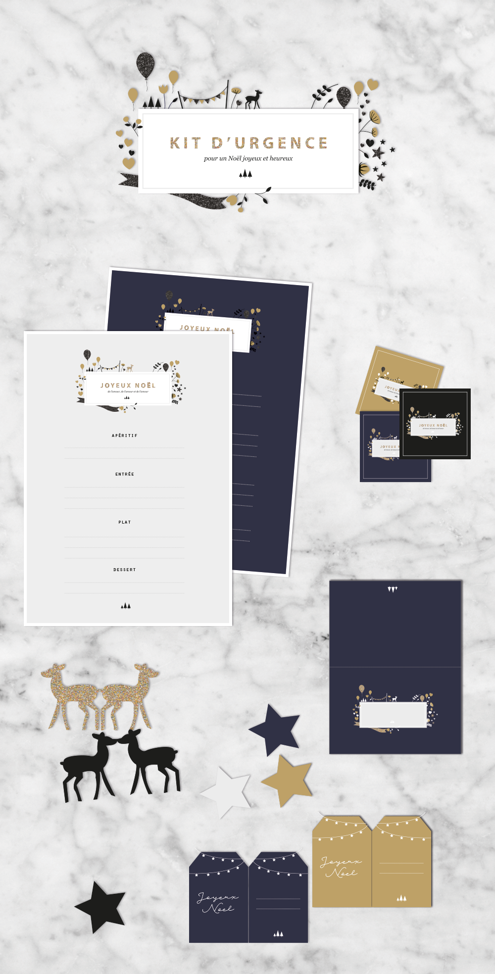 Kit de Noël à imprimer