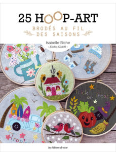 25 hoop art à broder au fil des saisons