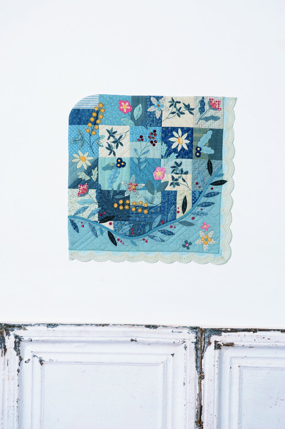Quilt « Symphonie florale »