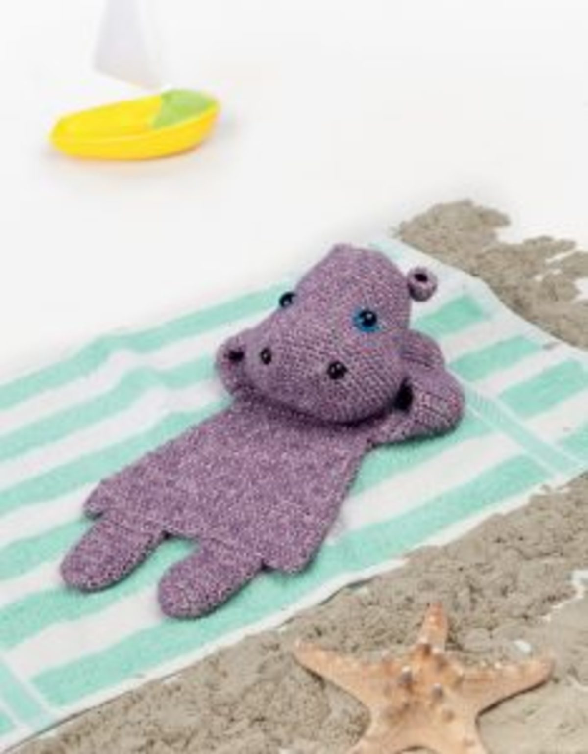 Stone Washed hippopotame crochet Scheepjes