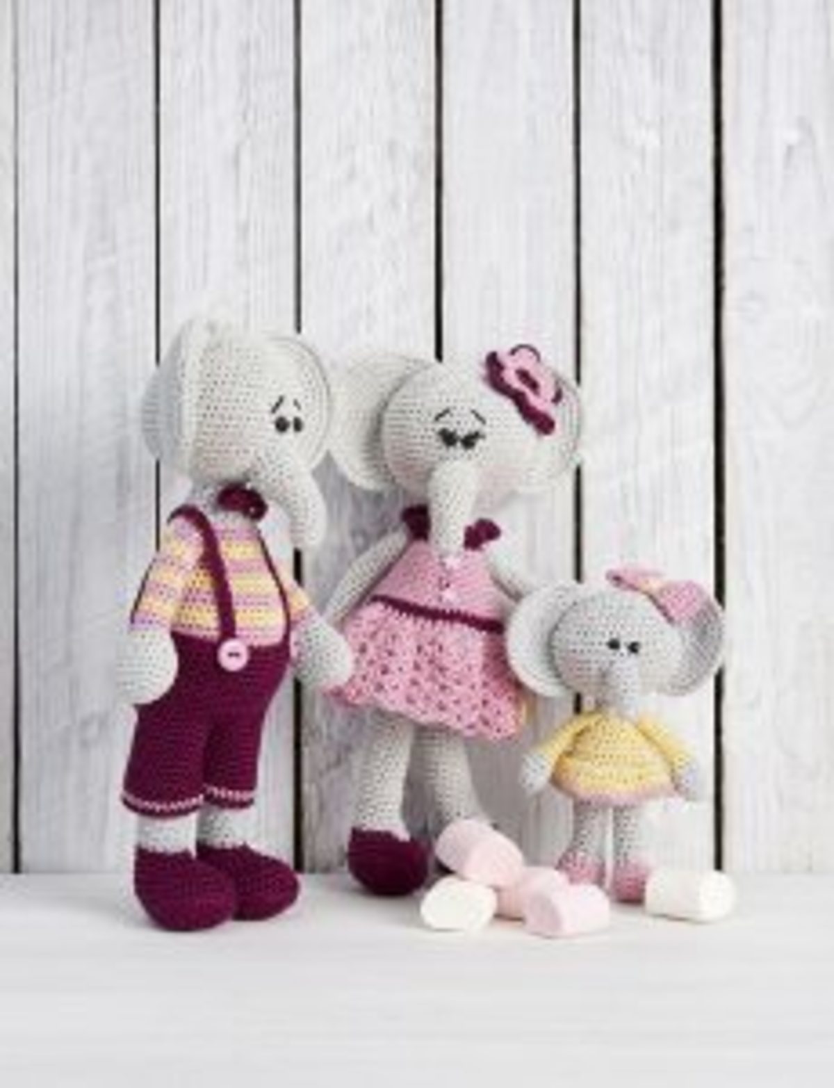 SLIV236 marygurumi éléphant crochet catona