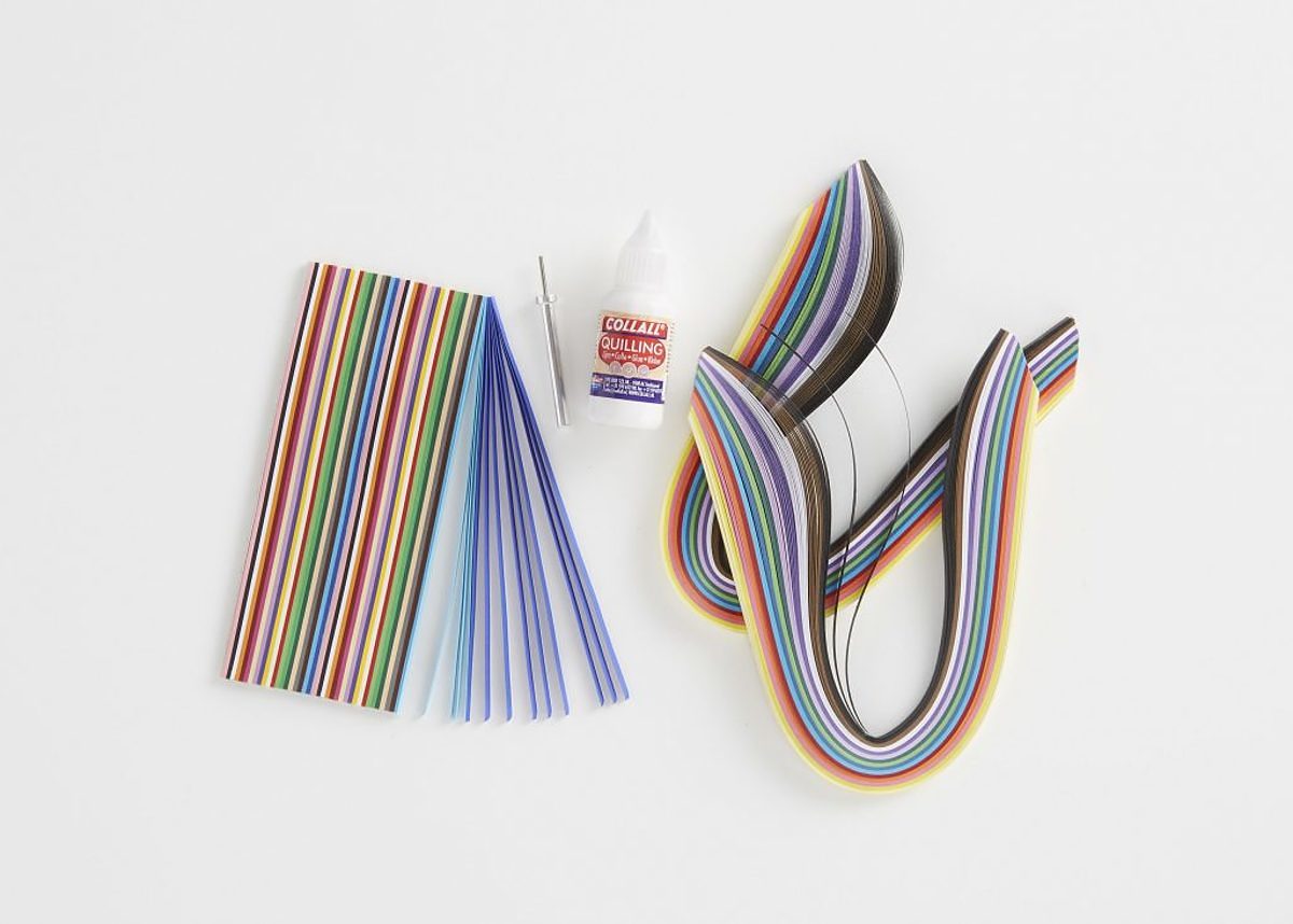 Quilling matériel bandes papier