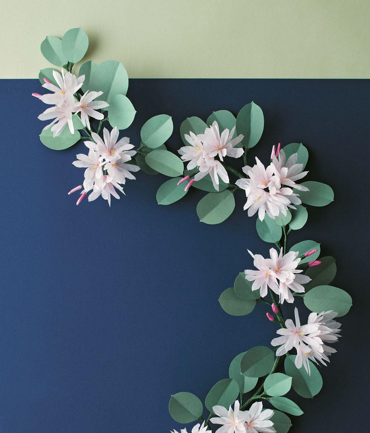 MLDI311 jasmin fleurs papier DIY