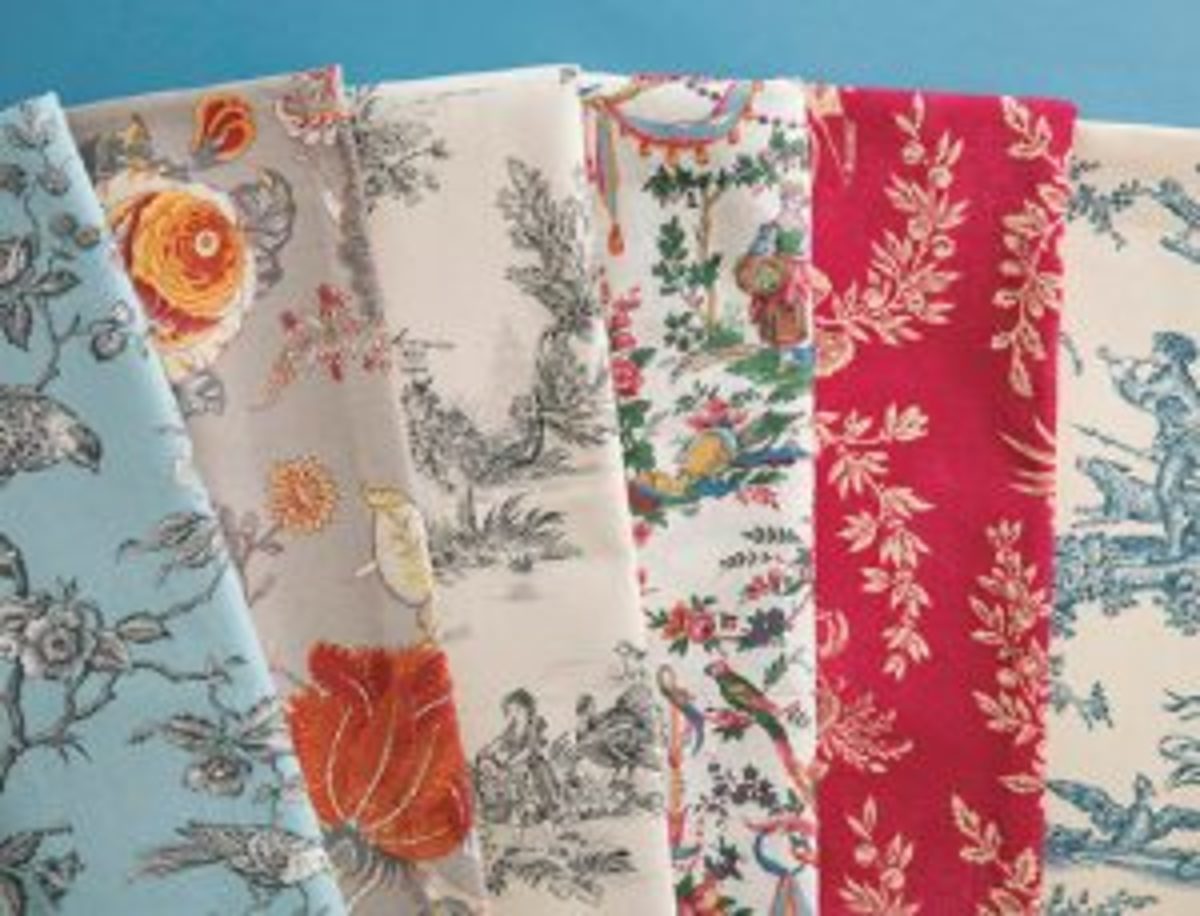toile de Jouy cartonnage