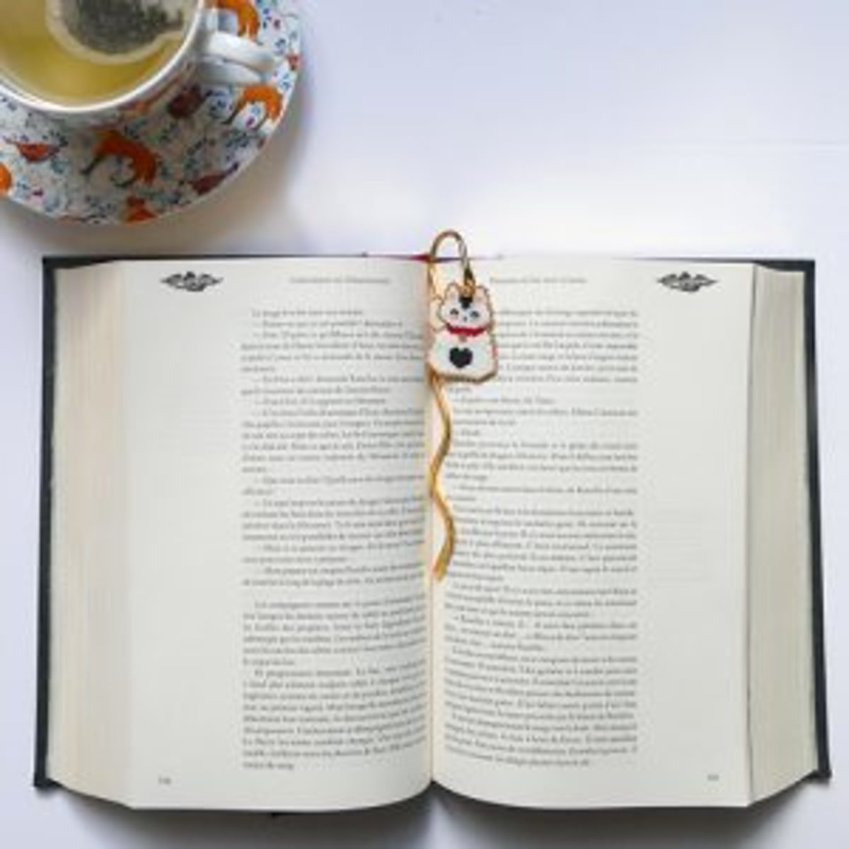 Brick stitch tisser des perles marque-page