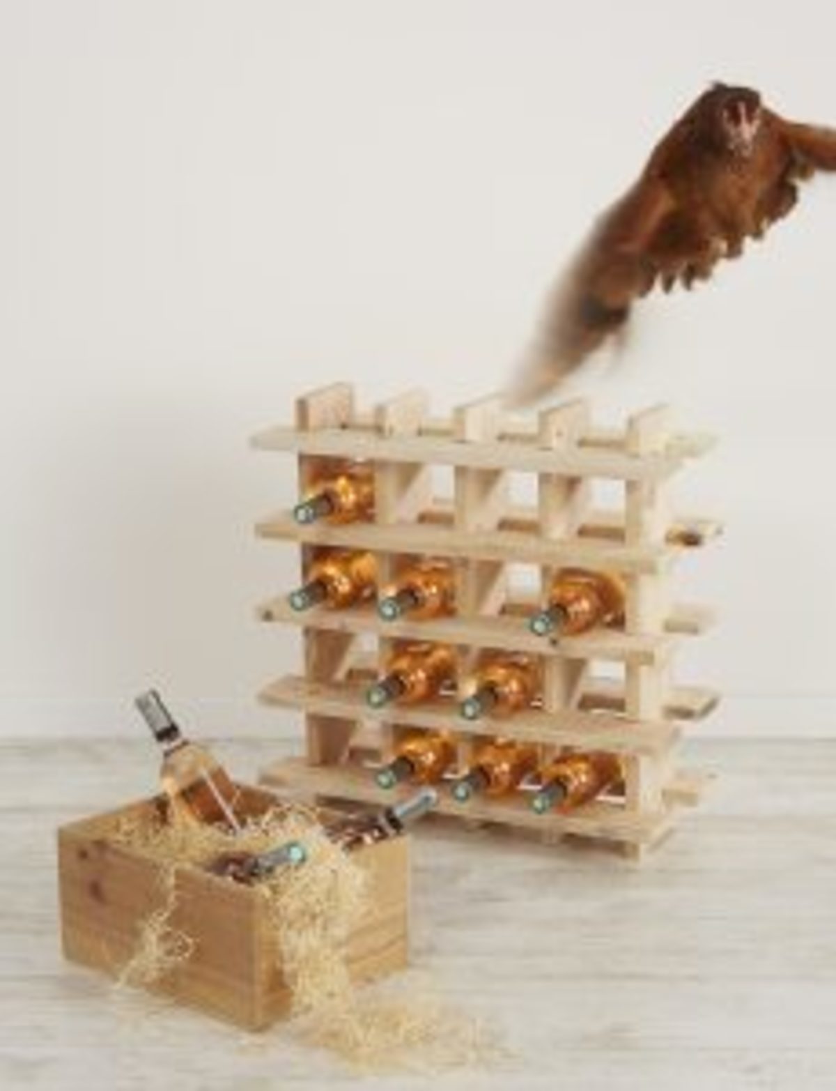 casier à vin en palettes