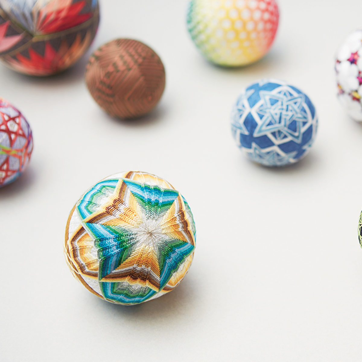 collection boules temari