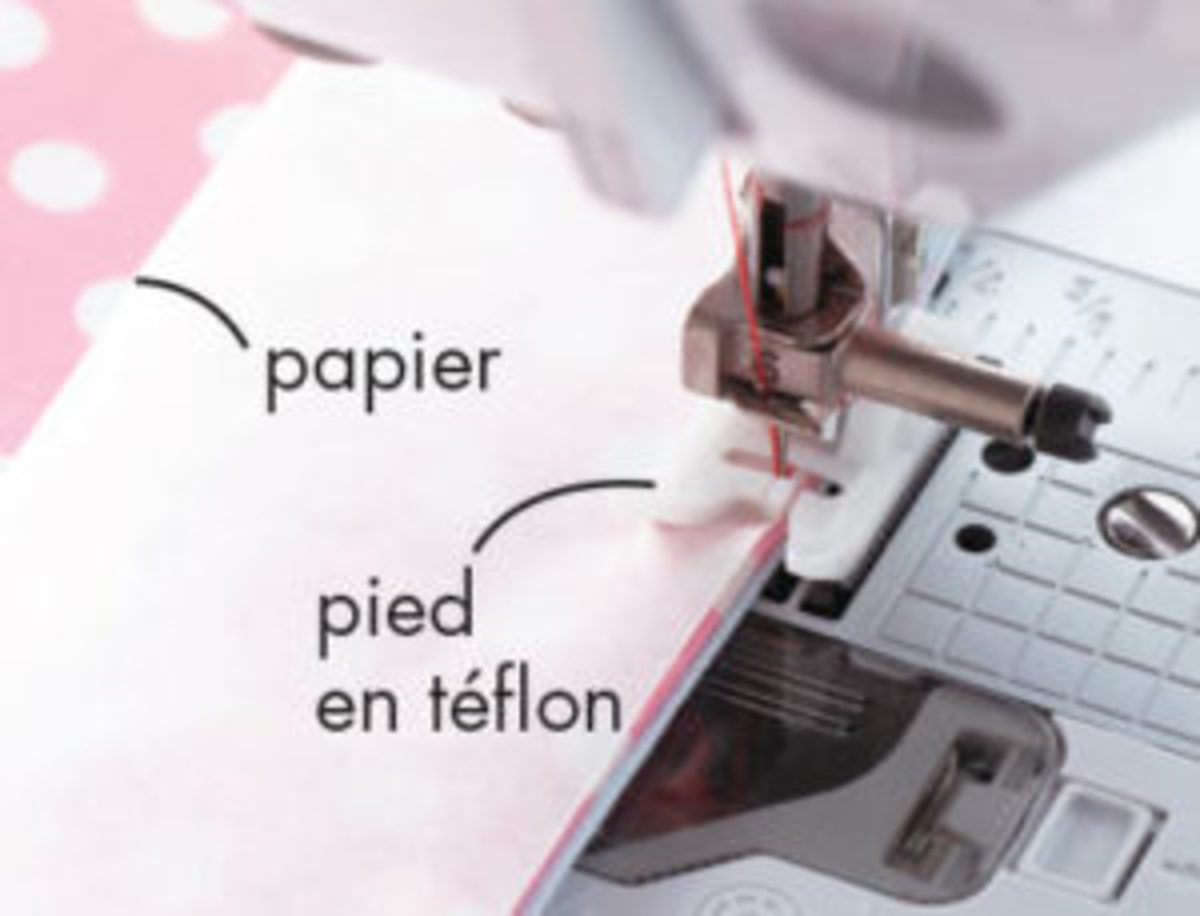 coudre de la toile cirée avec un pied téflon