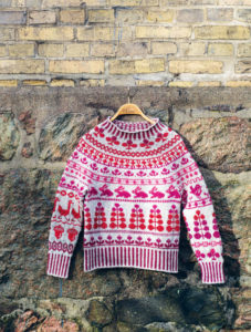 tricoter le jacquard pull