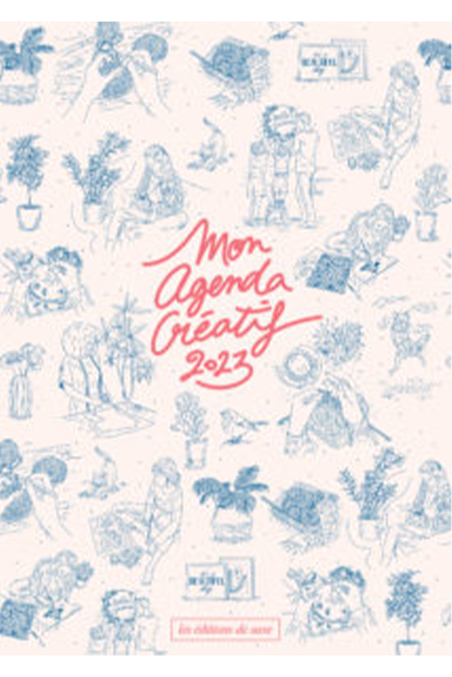 Mon Agenda Créatif 2023 - agenda de loisirs créatifs, couture, crochet et broderie