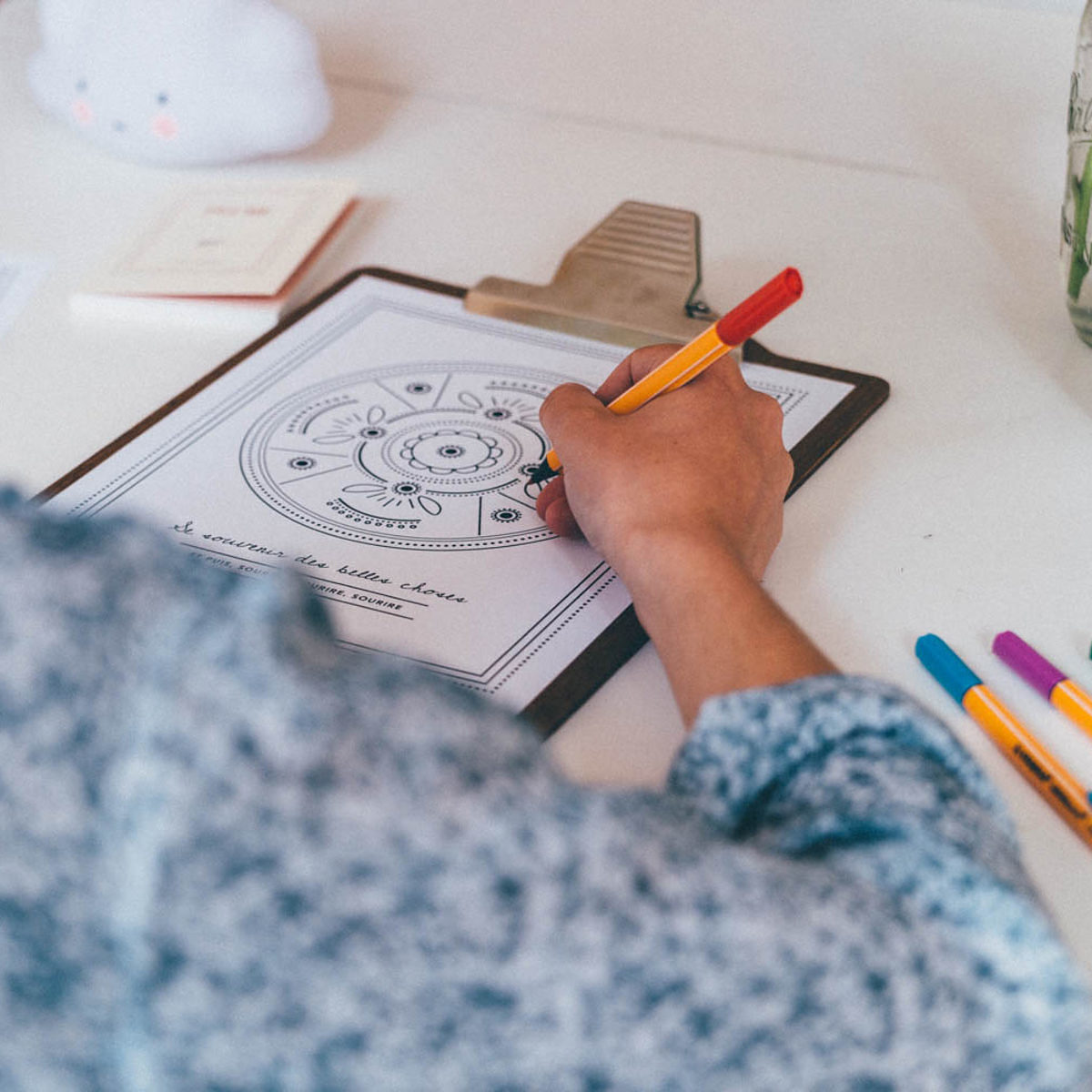 Mandalas à imprimer et colorier