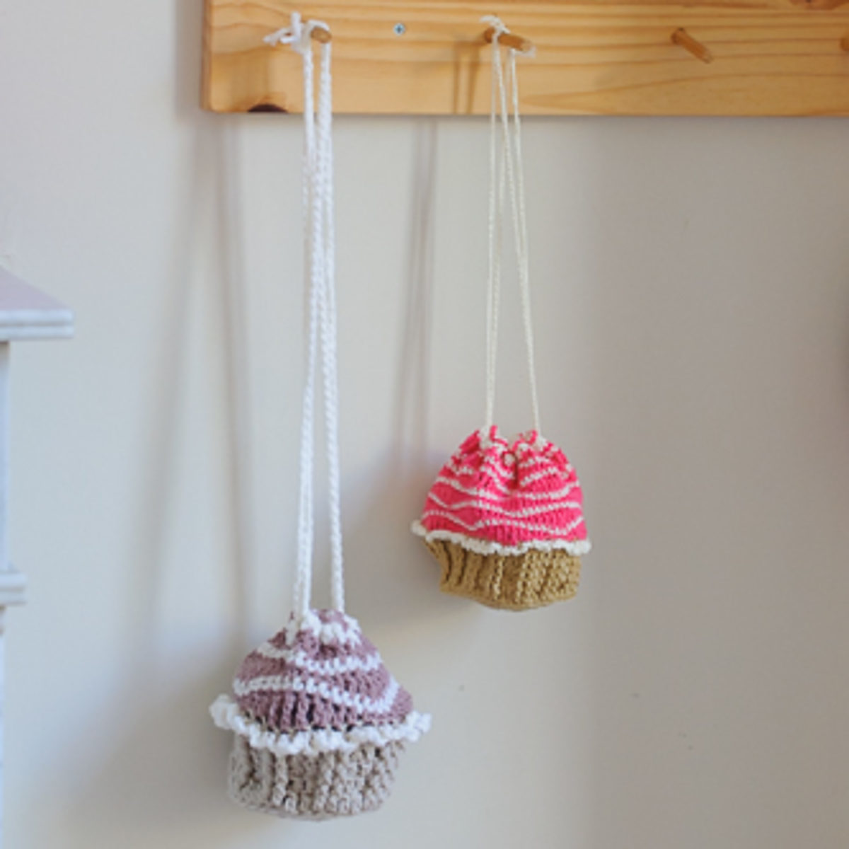 Tuto d'un pochon cupcake au crochet (concours et code promo avec Bergère de Fran