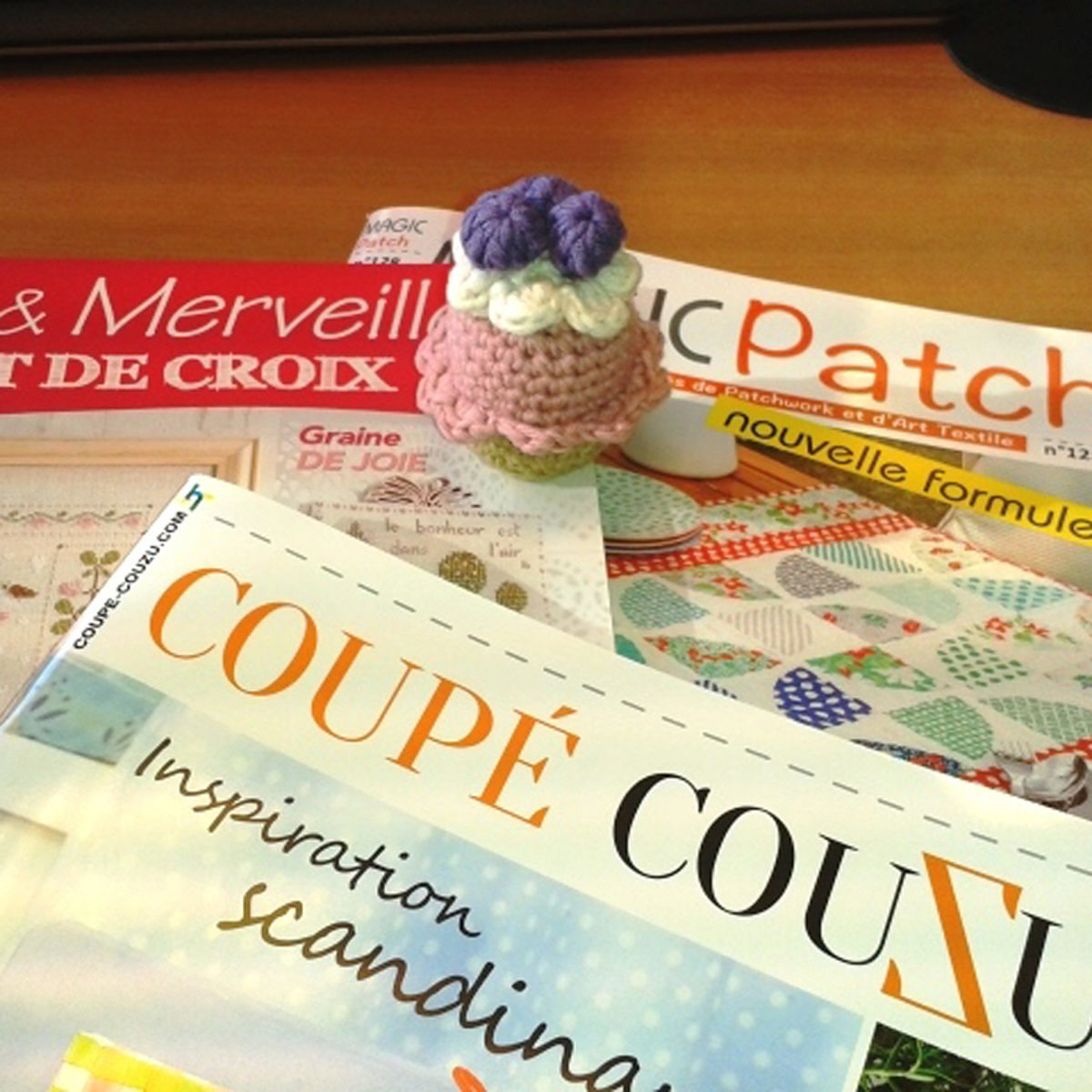 Le printemps aux éditions de Saxe (nouveautés mags + tuto crochet)