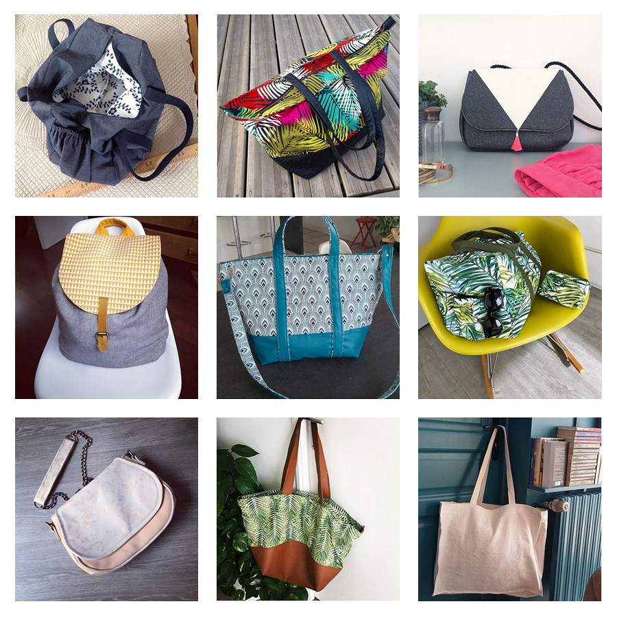 Variations autour de mes sacs