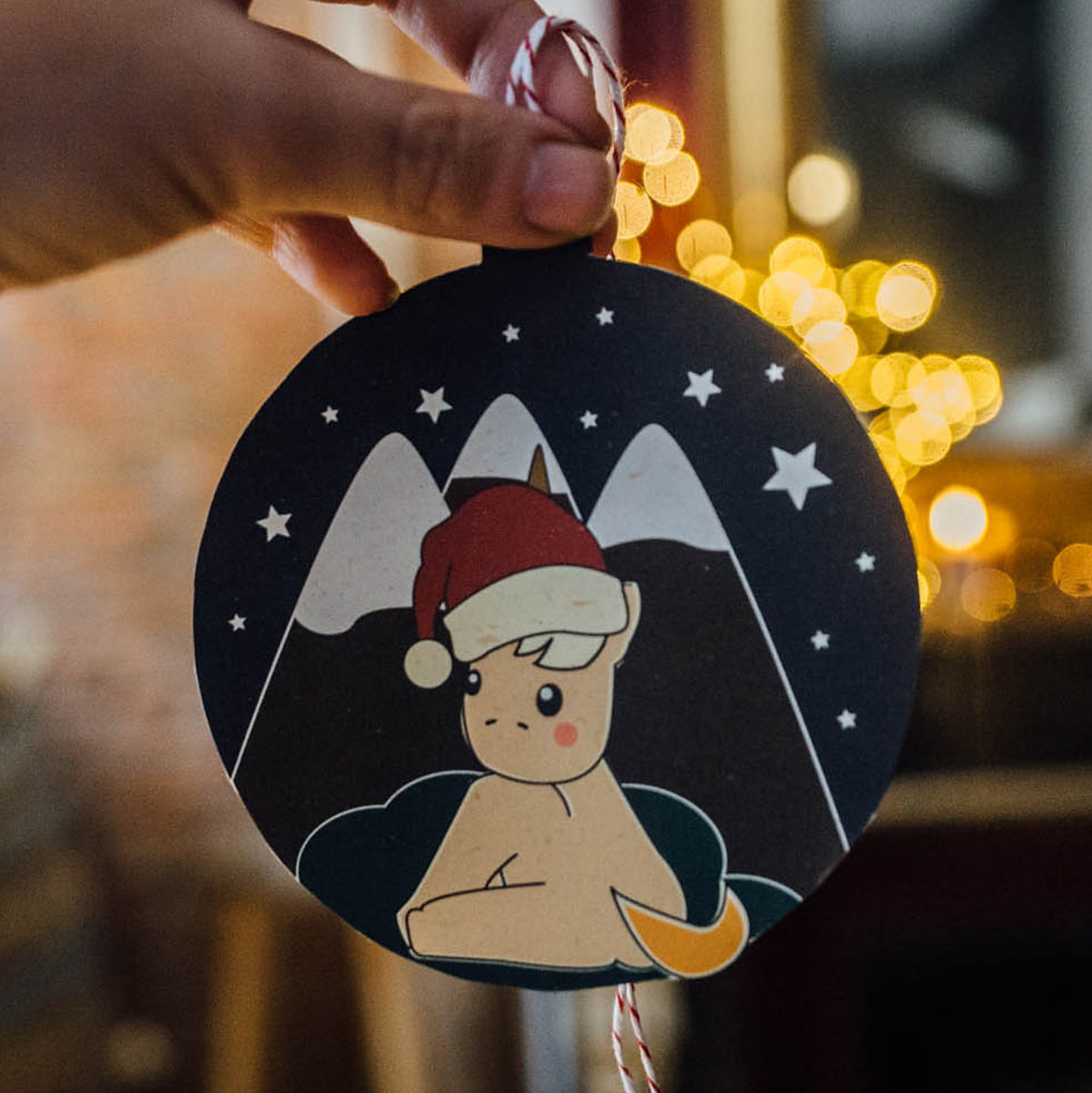 Mes boules de Noël licorne