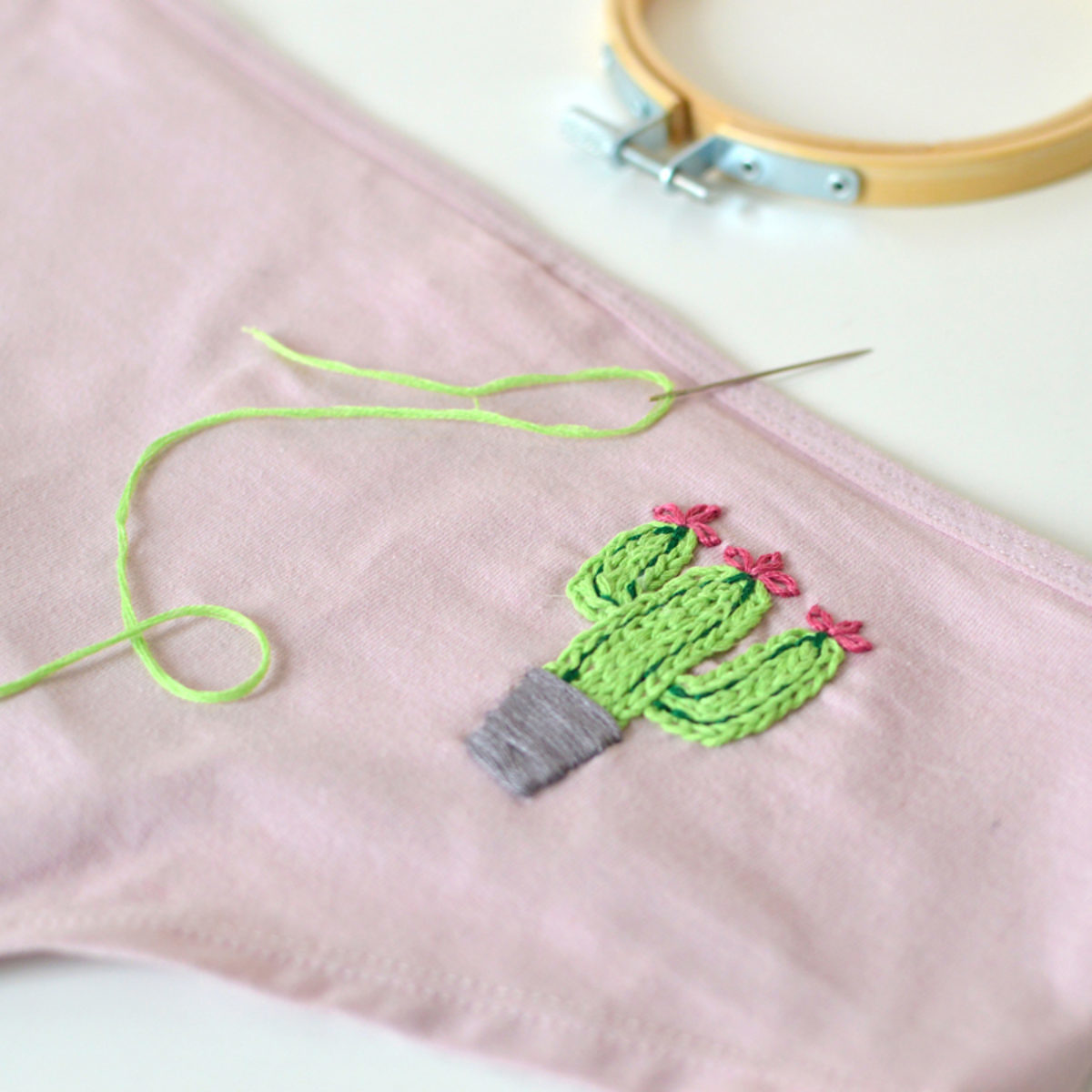 L'univers poétique d'Amandine (+tuto broderie cactus)