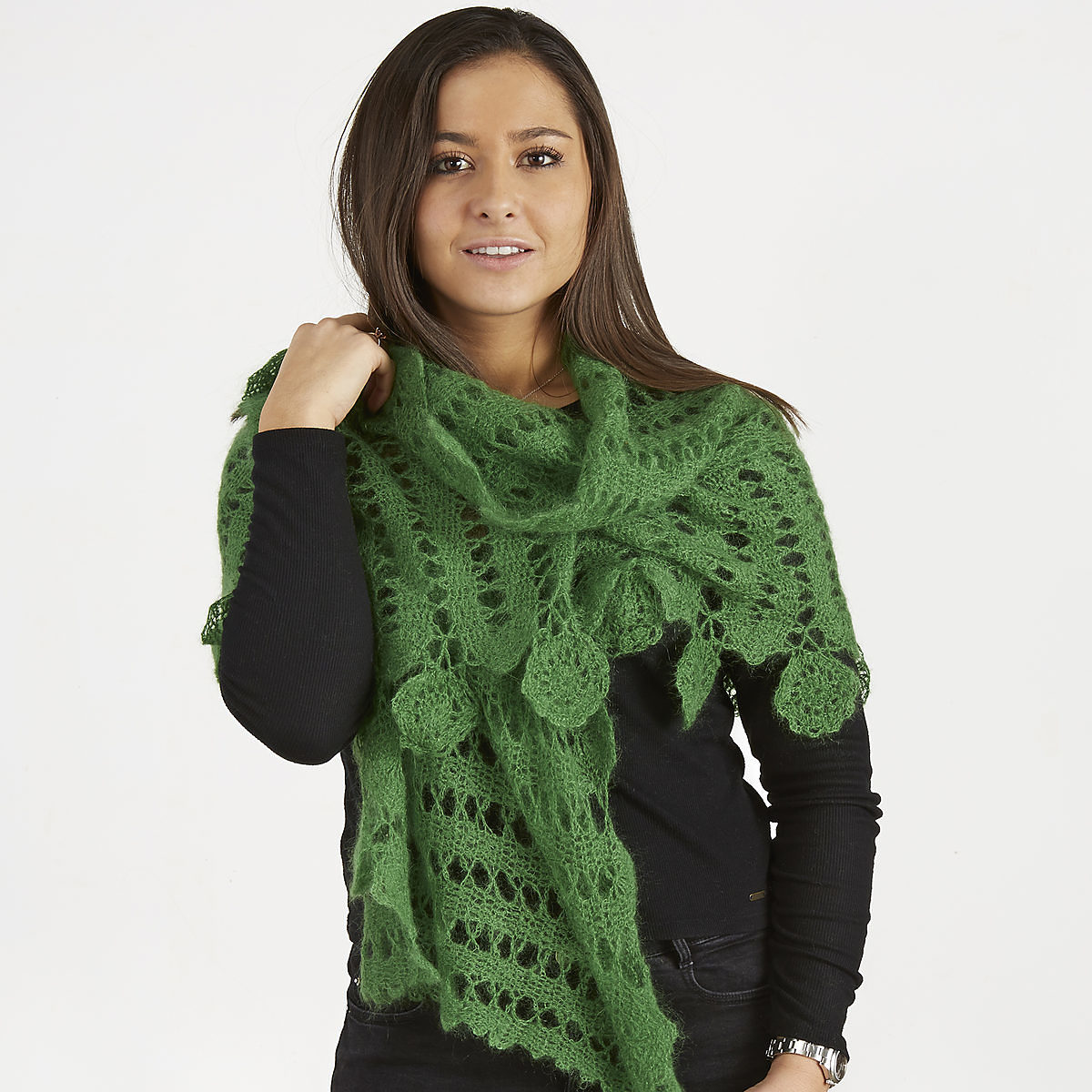 À vous le crochet rétro-chic  (+tuto écharpe ajourée)