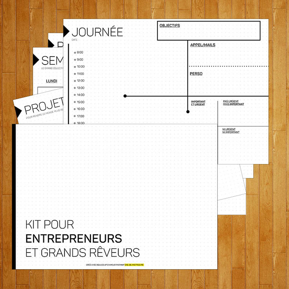 Kit pour entrepreneurs (et autres grands projets)