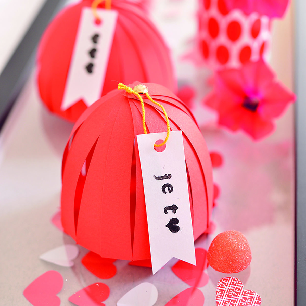 Tuto de Saint-Valentin : une jolie boîte à cadeau !