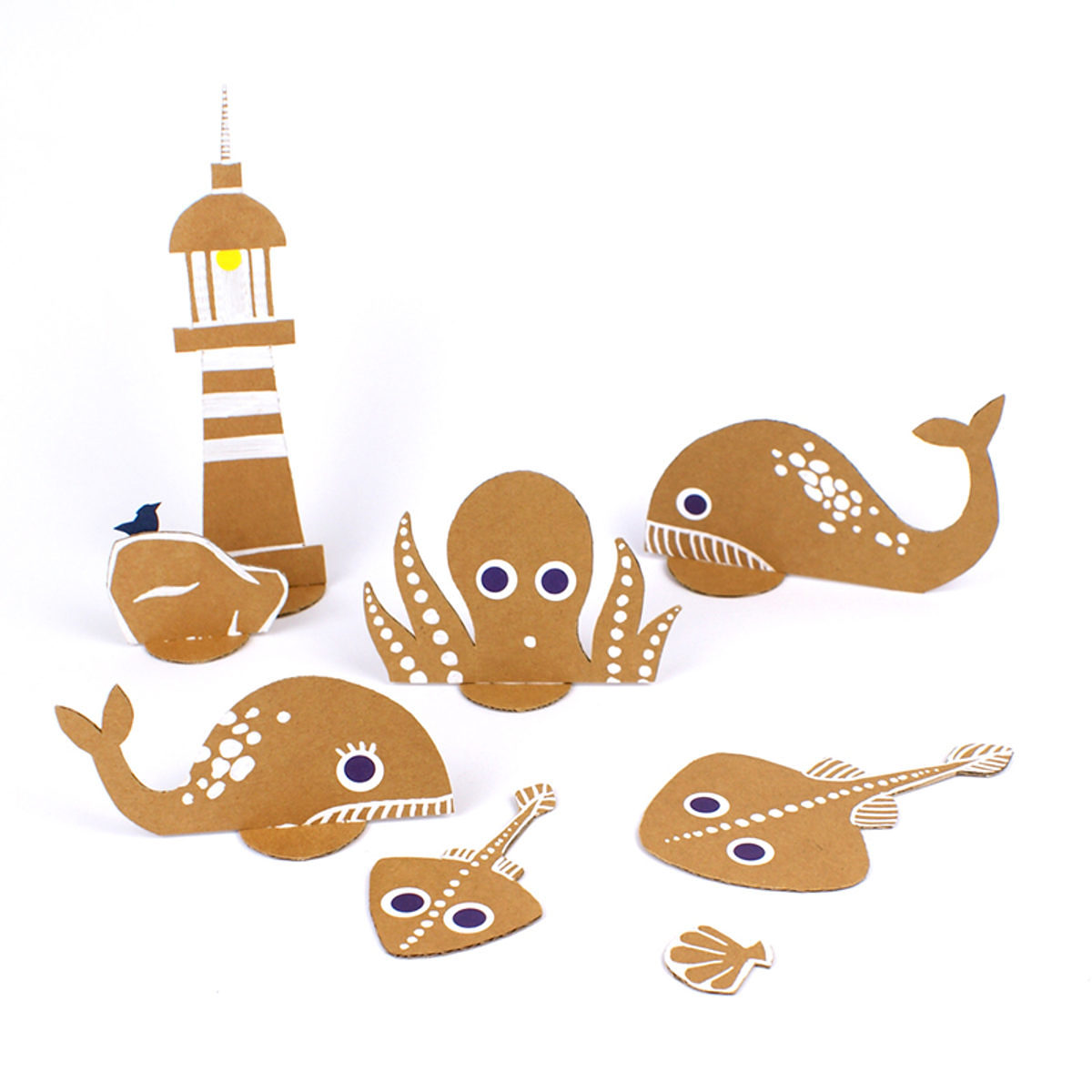 Jouets en carton (+ tuto)