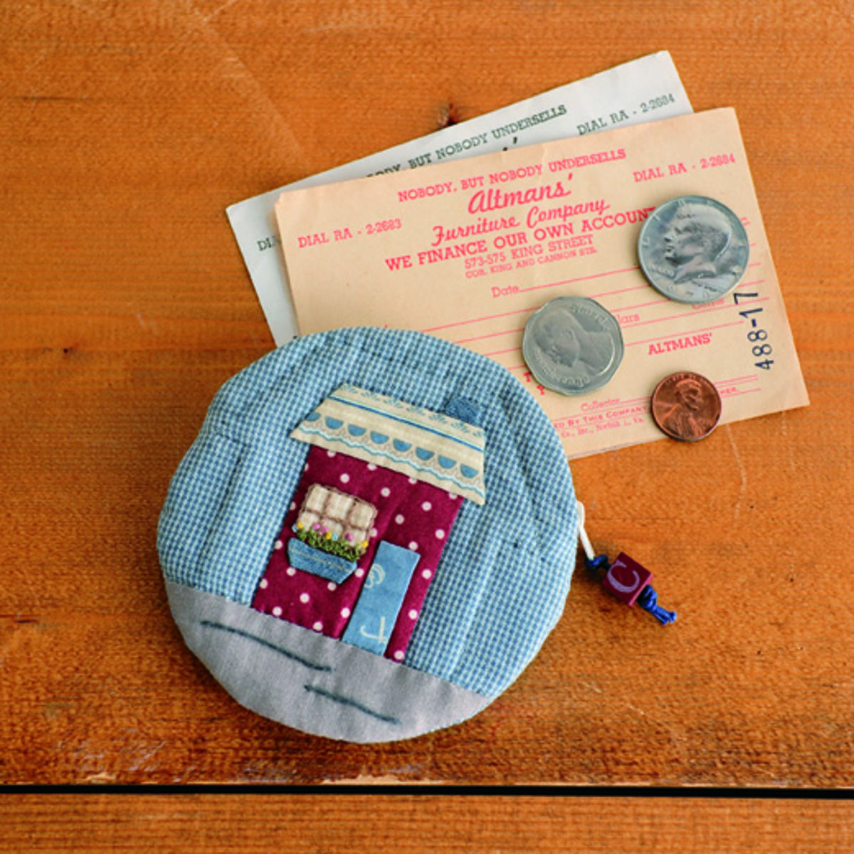 Porte-monnaie rond en patchwork : un tuto pour tous les niveaux !