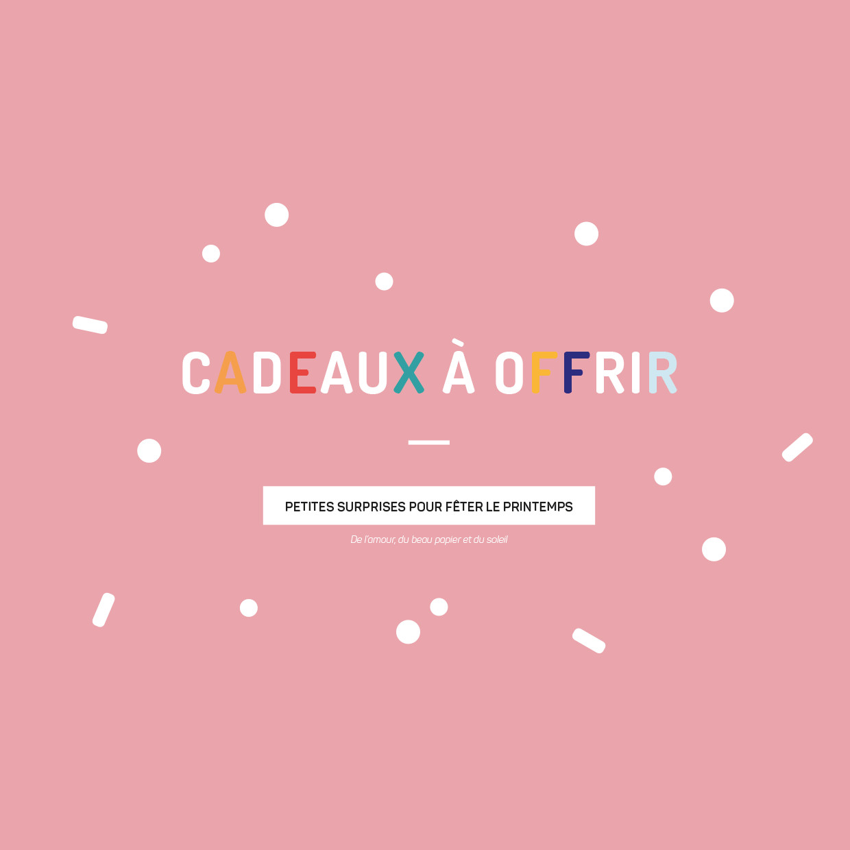 Petits cadeaux en papier à imprimer et confectionner