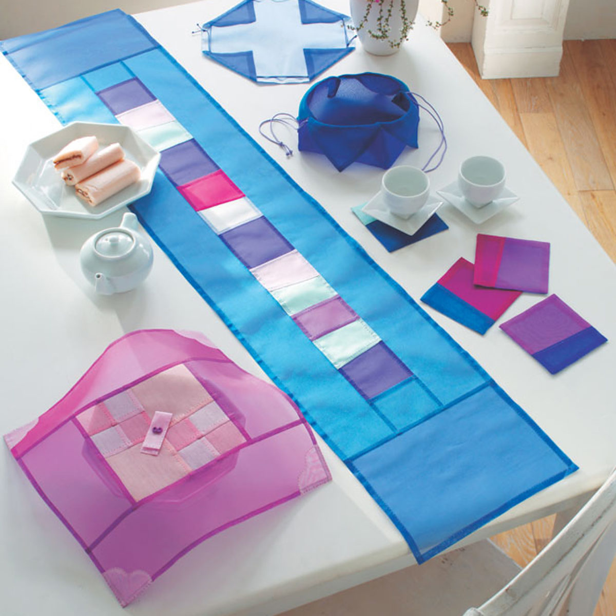 Pojagi : tuto sur une technique de patchwork coréenne