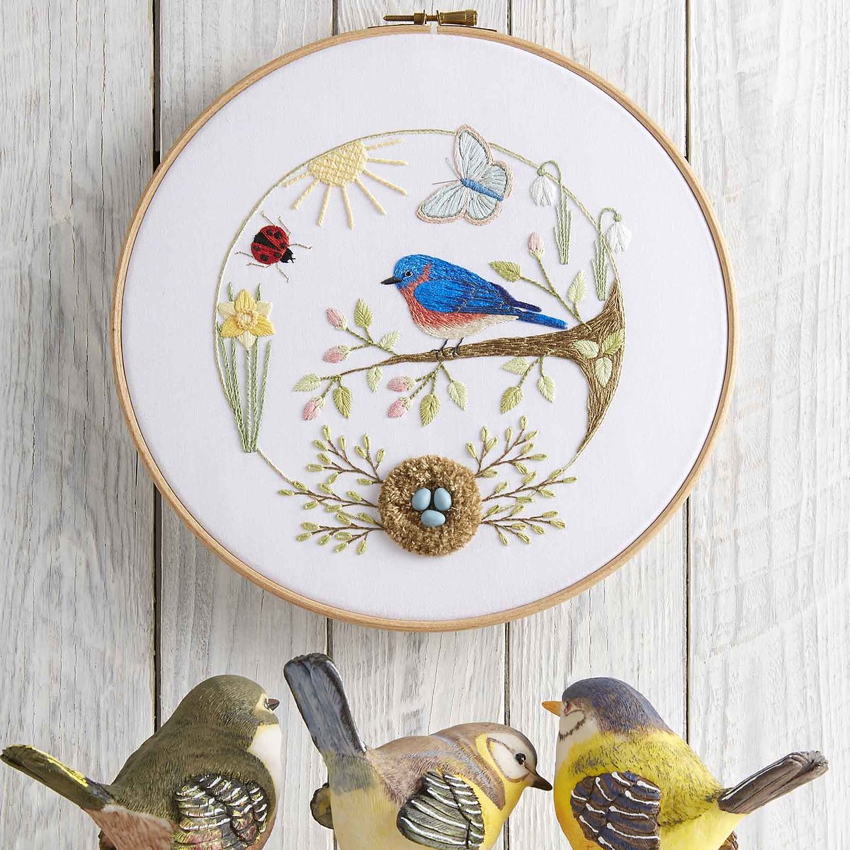 Hoop art : encadrez votre broderie avec un tambour à broder !