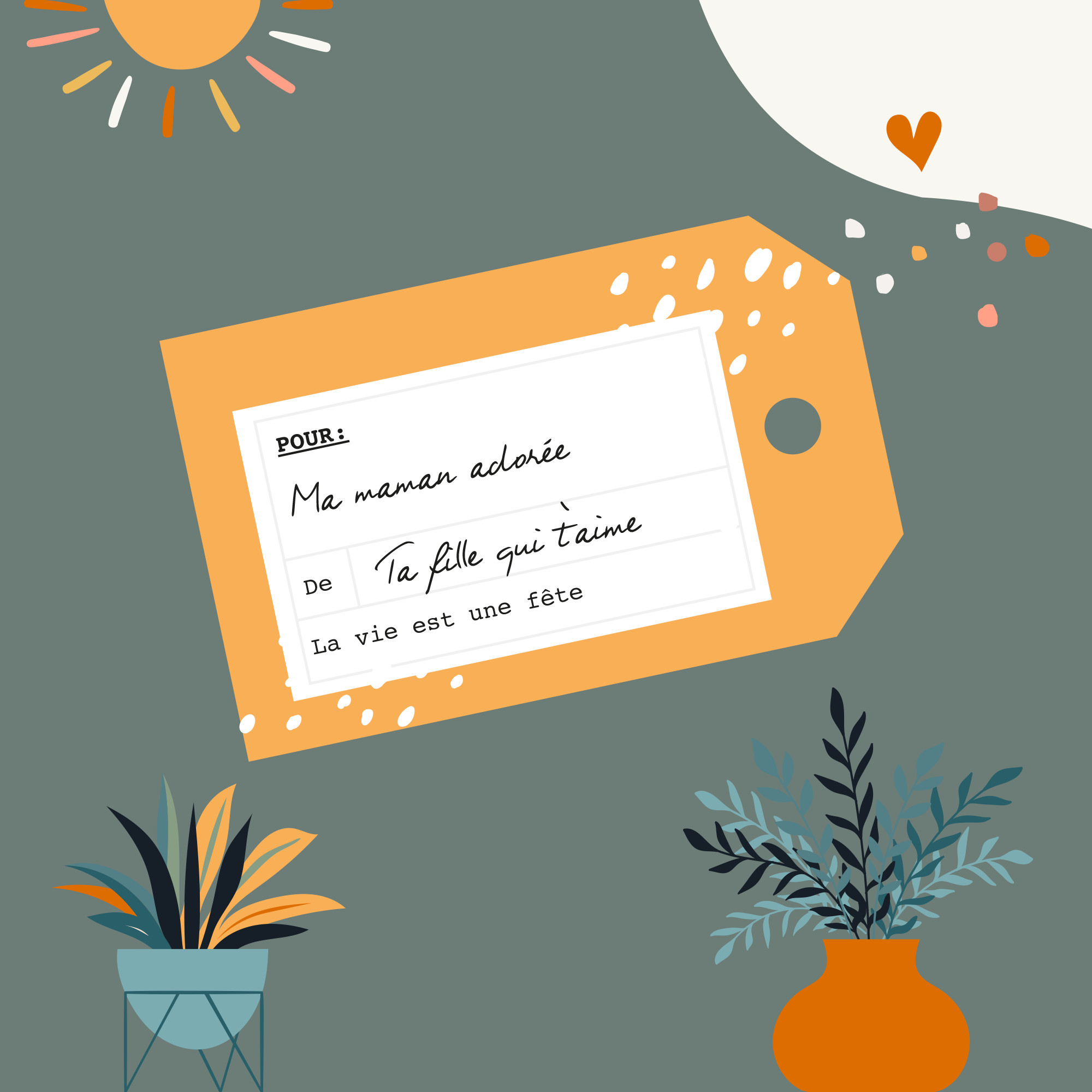 Des jolies fleurs pour la fête des mères