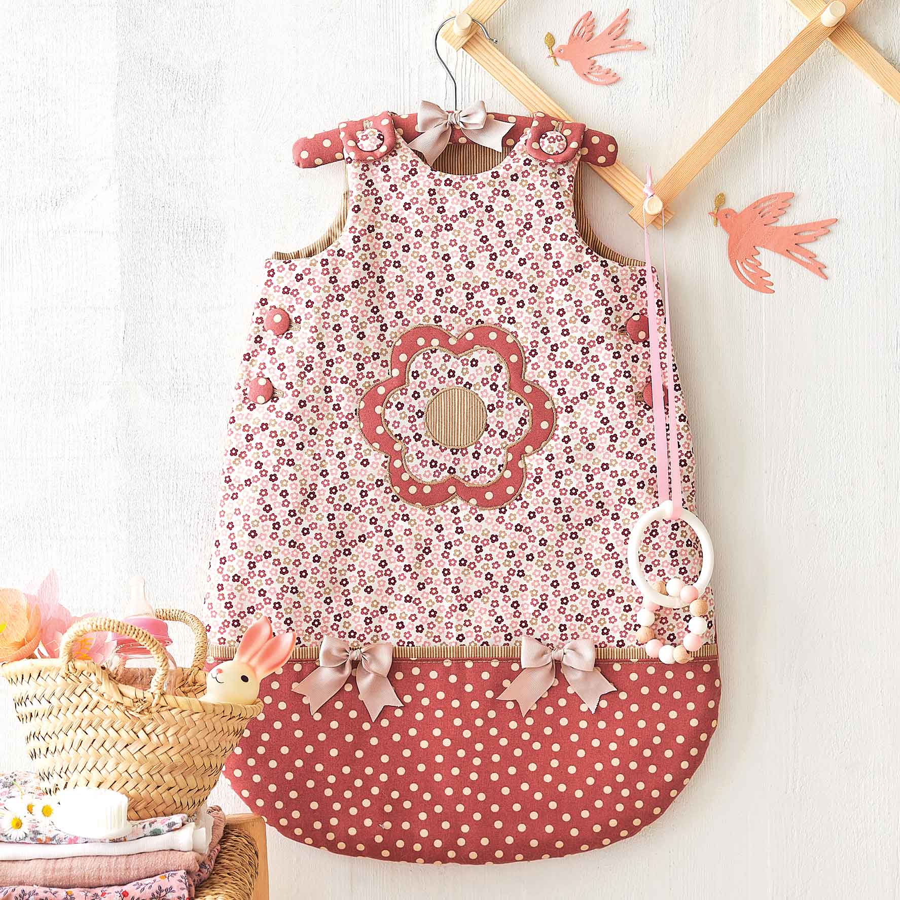 Coudre un nid d’ange, une turbulette ou une gigoteuse : que choisir pour bébé ?