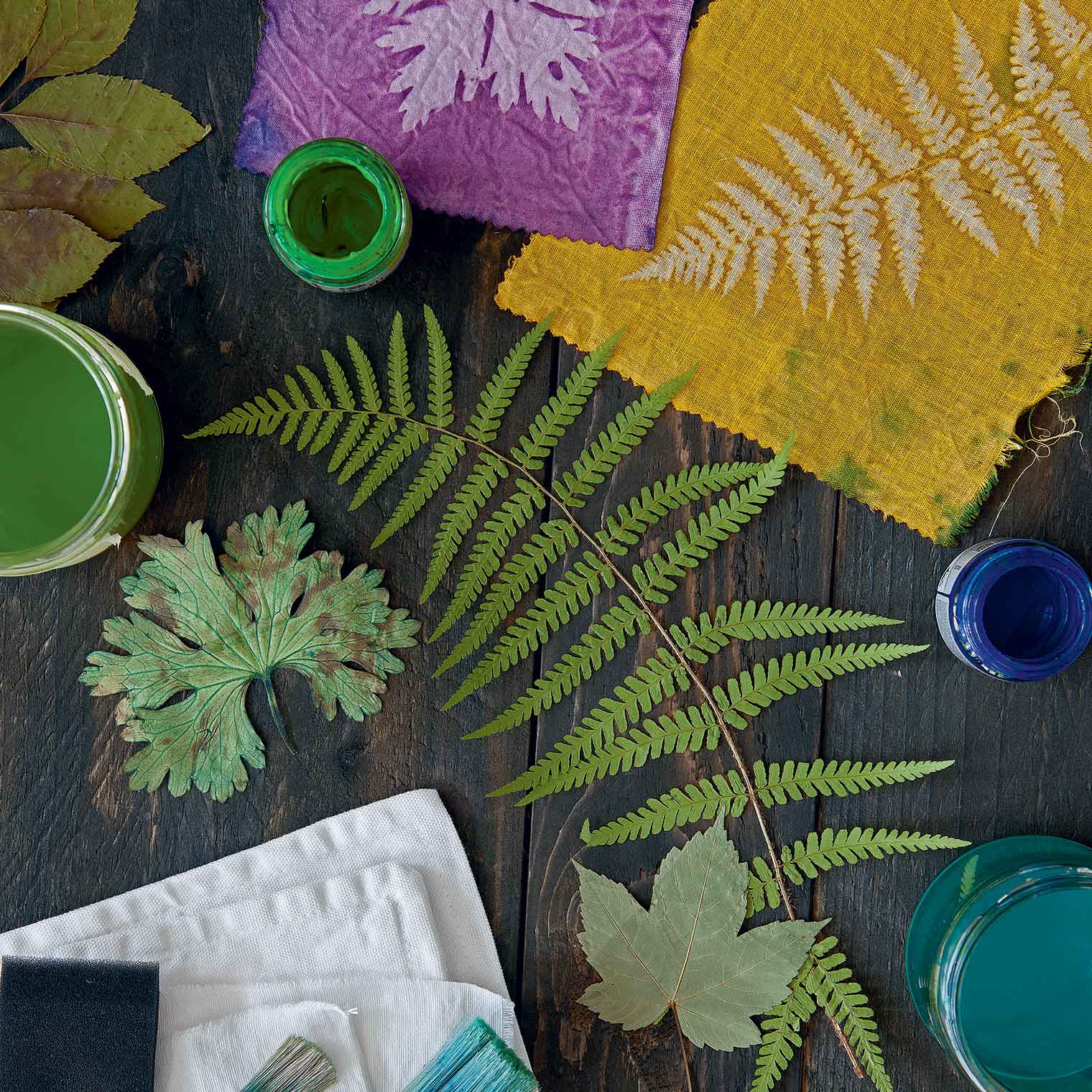 Découvrez le sunprint ou impression textile au soleil grâce à notre tuto DIY