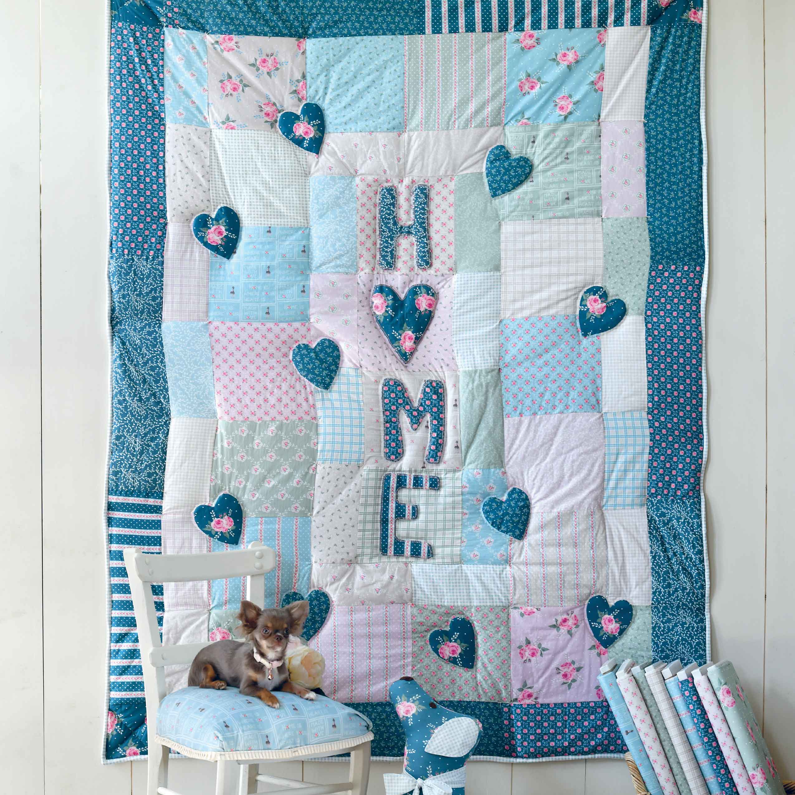 Découvrez la nouvelle collection de tissus patchwork de Véronique Requena pour S