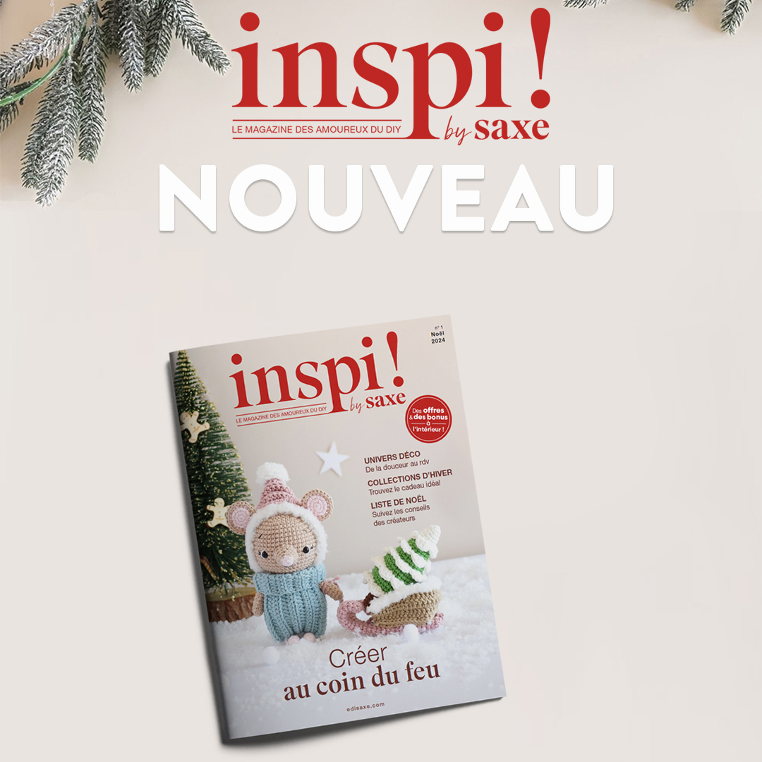 Nouveau magazine DIY “INSPI! by saxe” : à découvrir gratuitement pour vous inspi