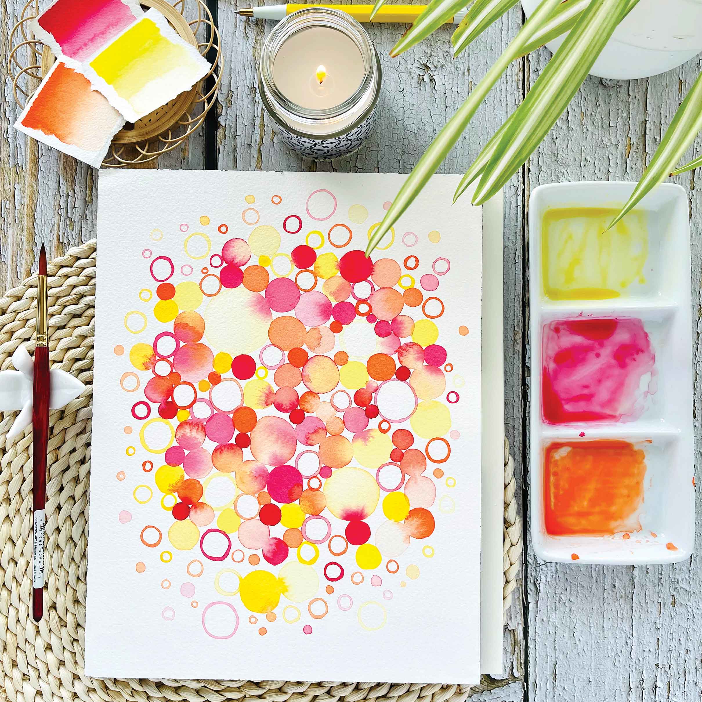Apprendre l’aquarelle : et si vous essayiez une méthode relaxante ?
