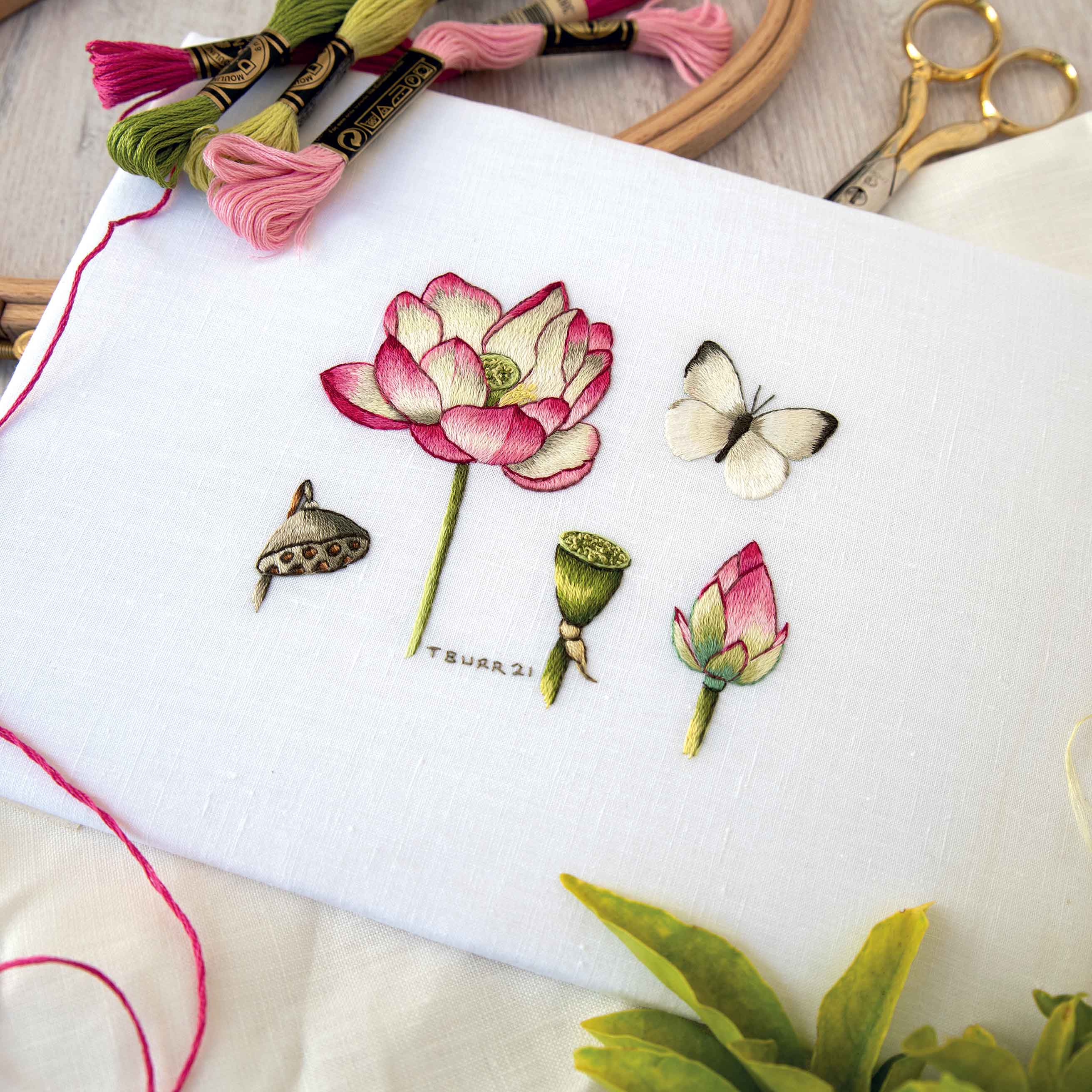 Transfert motif broderie sur tissu : découvrez une méthode simple et rapide !